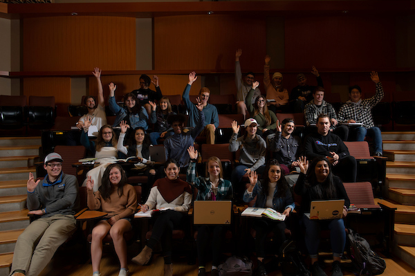 Linfield first-generation students