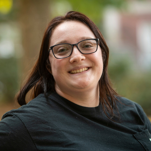 Portrait of a female student.