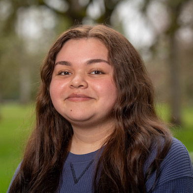 Portrait of a female student.